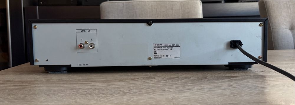 Sony CDP-550 + pilot RM-D250