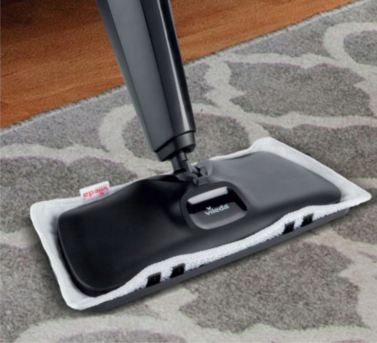 VILEDA Mop Parowy Elektryczny Steam Plus 3 Tryby Czyszczenia Prezent