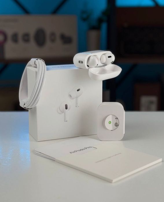 AirPods Pro 2 (2026) • Шумоподавлення • Airoha Chip • ТОП якість • Анімація • Гарантія (Бездротові навушники Apple)