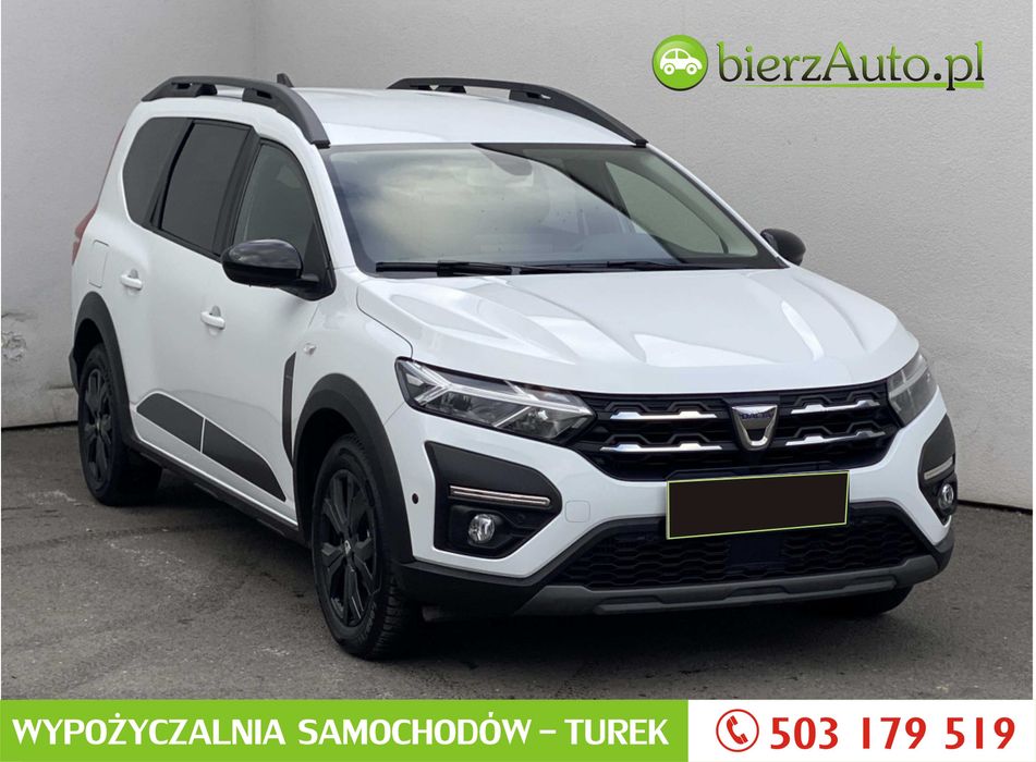 Wypożyczalnia samochodów Turek osobowe dostawcze Dacia Jogger LPG