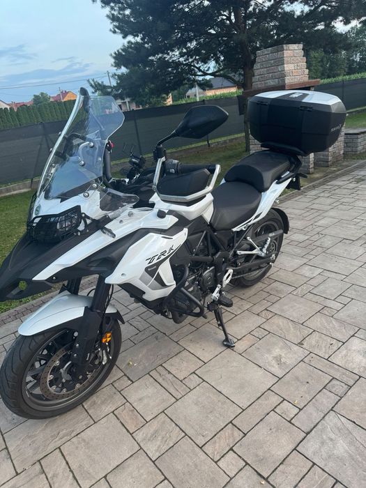 Benelli TRK 502 Na sprzedaż: Benelli TRK 502 (2021) – Biała Perła, stan idealny