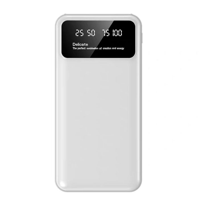 PowerBank на  20000 mAh з дисплеєм та ліхтариком