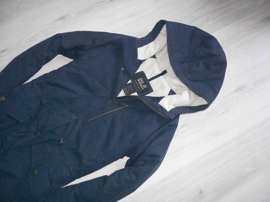 Jack Wolfskin Function Microguard Parka Damska Płaszcz M/L Rozmiar 40
