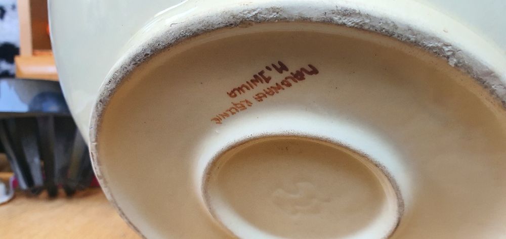 Wazon duży ręcznie malowany