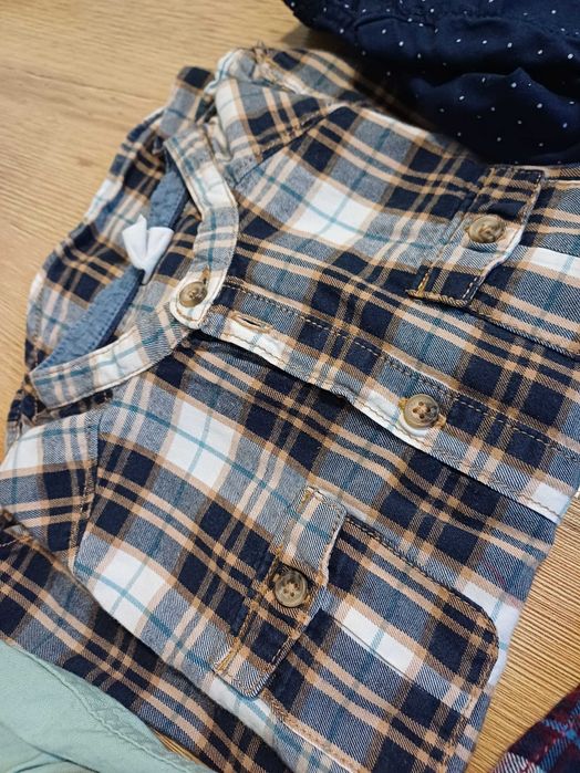 Koszule chłopięce 92 h&m 104 reserved 5 sztuk