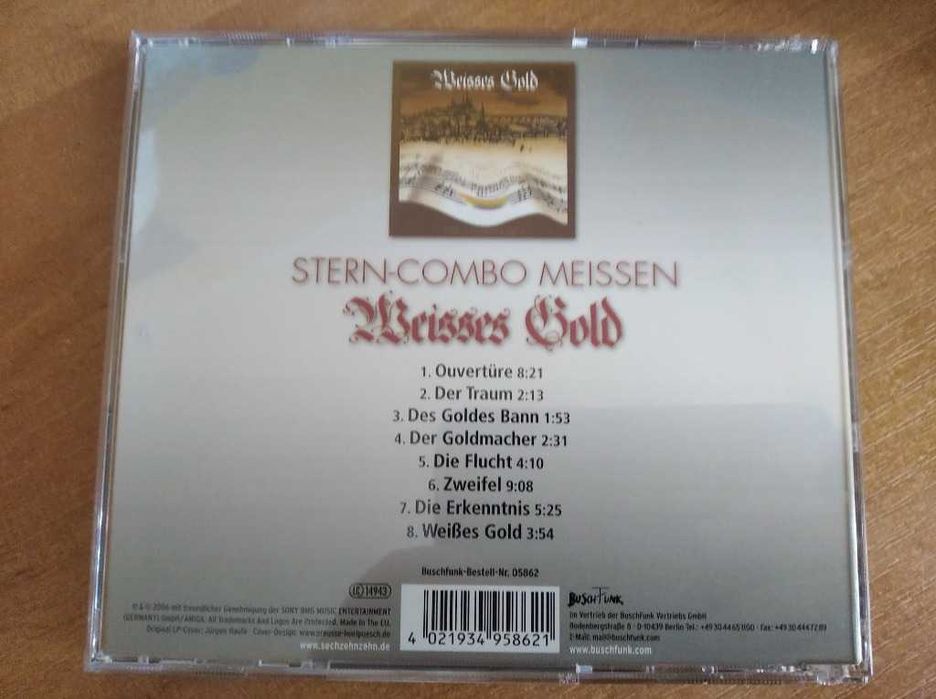 Stern-Combo Meissen - Weisses Gold