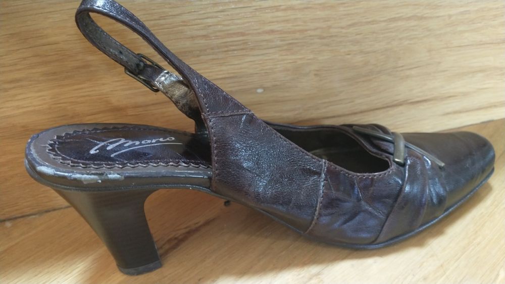Buty skórzane r.37