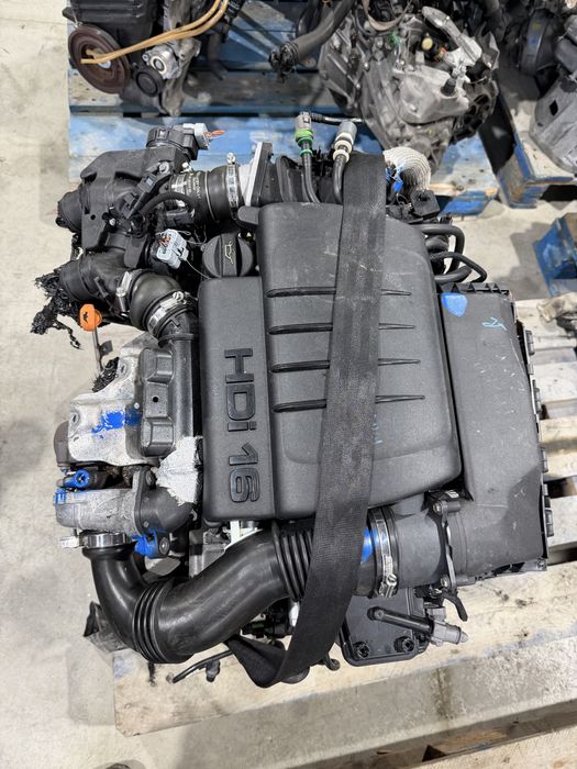 Motor completo psa citroen 1.6 hdi 9hy 9hz 9hx 9h01 9h02 110cv / 90cv