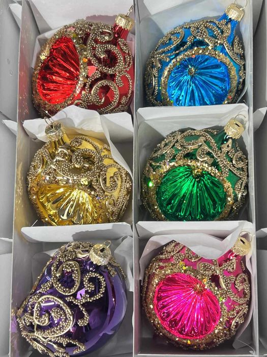 Bombki reflektory cytrynki