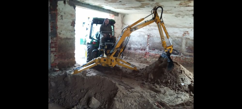 Usługi mini Koparką Koparko Ładowarką