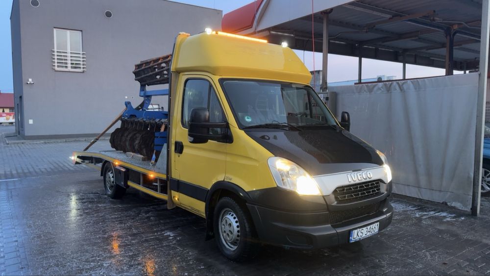 Autolaweta 24h pomoc drogowa transport maszyn rolniczych  wynajem