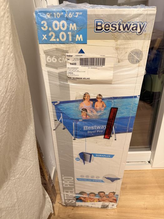 Piscina Bestway nova nunca usada 3x2