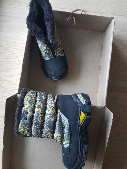 zimowe buty (Bartek) ocieplane - kozaki (unisex rozm.25)