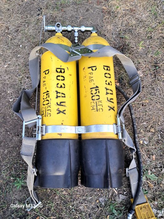 Акваланг авм5 працюючий балони