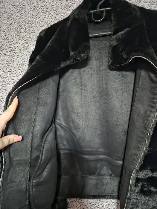 Женская шуба еко норка