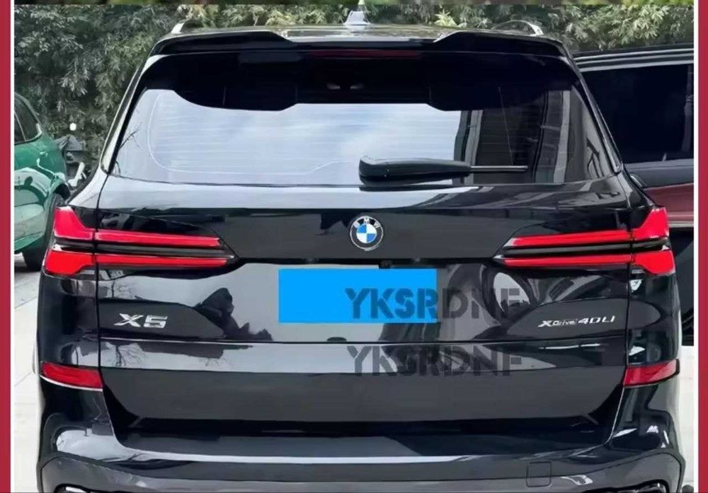 Спойлер на стекло BMW X5 G05 диффузор сплиттер губа пороги сплiтер