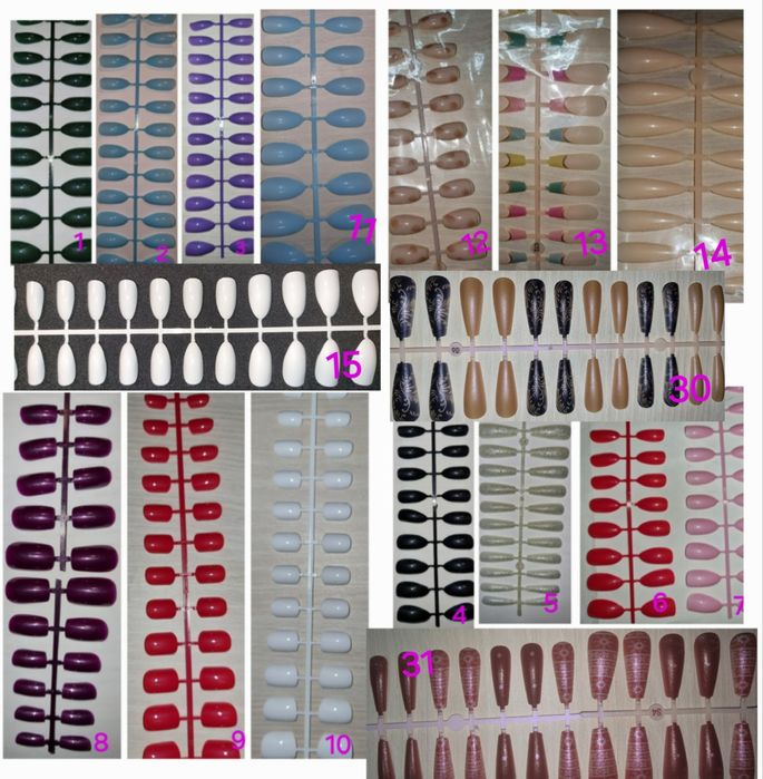 ‼️РОЗПРОДАЖ накладних нігтів, все по 55грн‼️