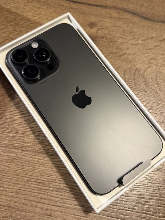 Iphone 15 pro max  Black Titanium, 256GB