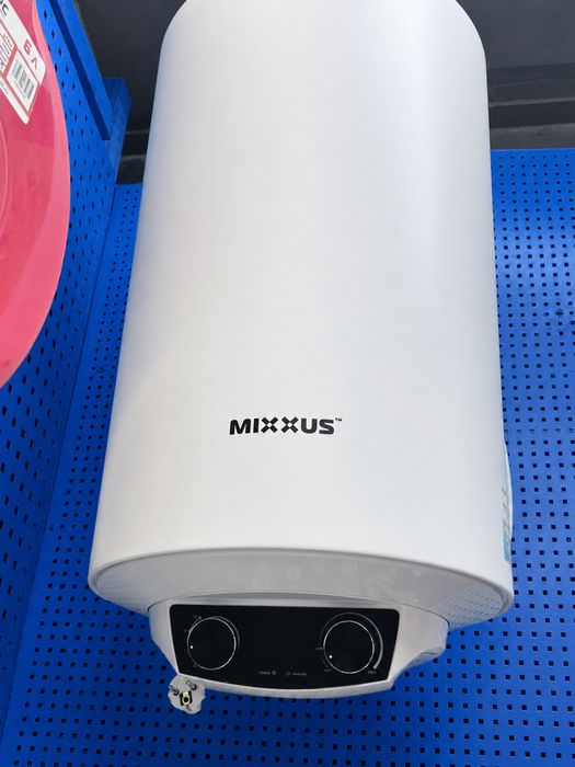 Бойлер MIXXUS EWH-08050 ROUND DRY  50л  2 сухих ТЕНа 2 кВт круглий