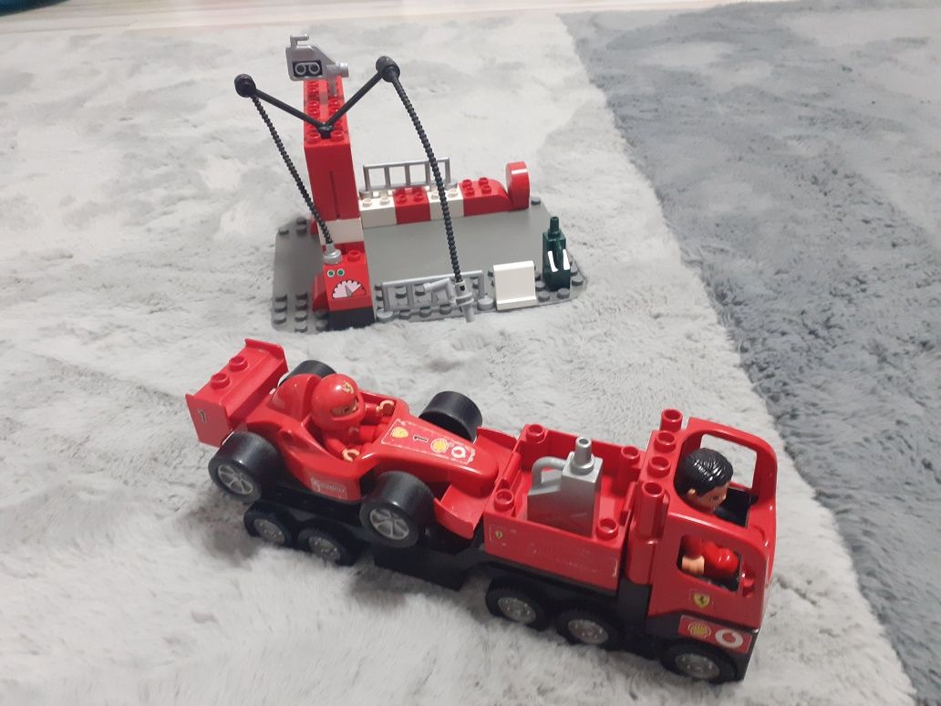 LEGO Duplo Ferrari Pitstop 4694 Gda sk Jasie OLX.pl