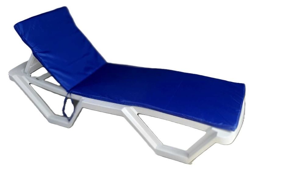 Матрас для шезлонга, синий