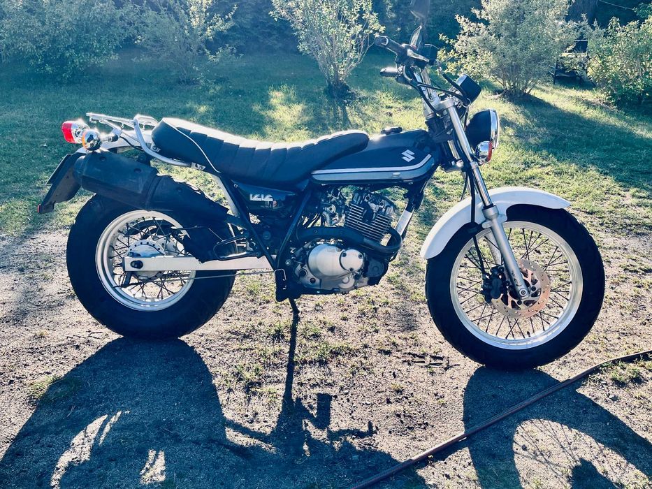Suzuki rv 125. Van van, scrambler, cafe racer po remoncie silnika | nowe części |  retro