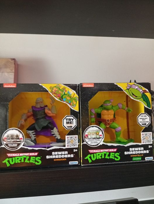Conjunto de figuras TMNT ninja turtles