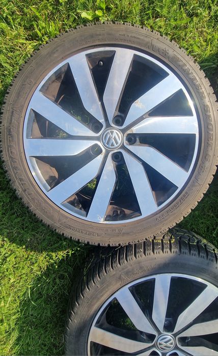 Felgi VW Marseille 18  Orginał 7 cali ET52 Touran Passat Aerton Golf