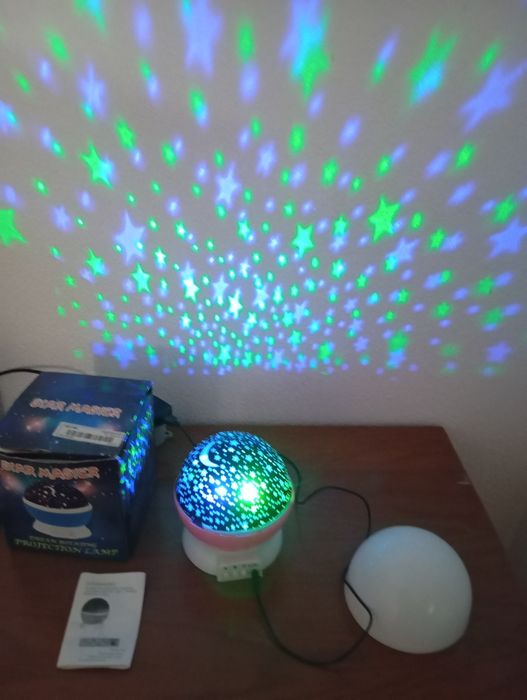 Projetor lâmpada de cabeceira