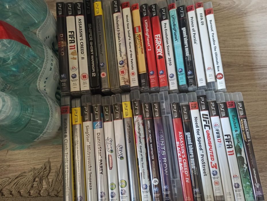 33 gier PS3 Gta V Farcry 4 Diablo 3 Little Big Planet 1 i 2 PL i inne