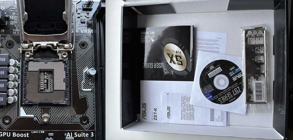 Asus Z97-K, i5 4460, Goodram DDR3, Zalman cnpsx 10 optima