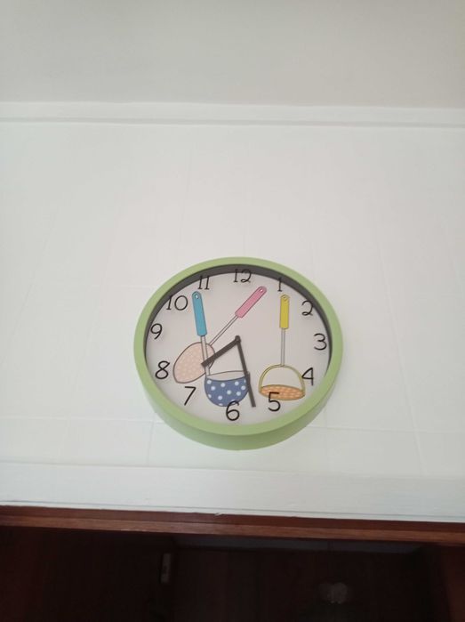Relógio Cozinha Colorido