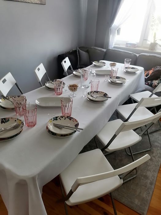 Stół cateringowy, krzesła Wynajem.