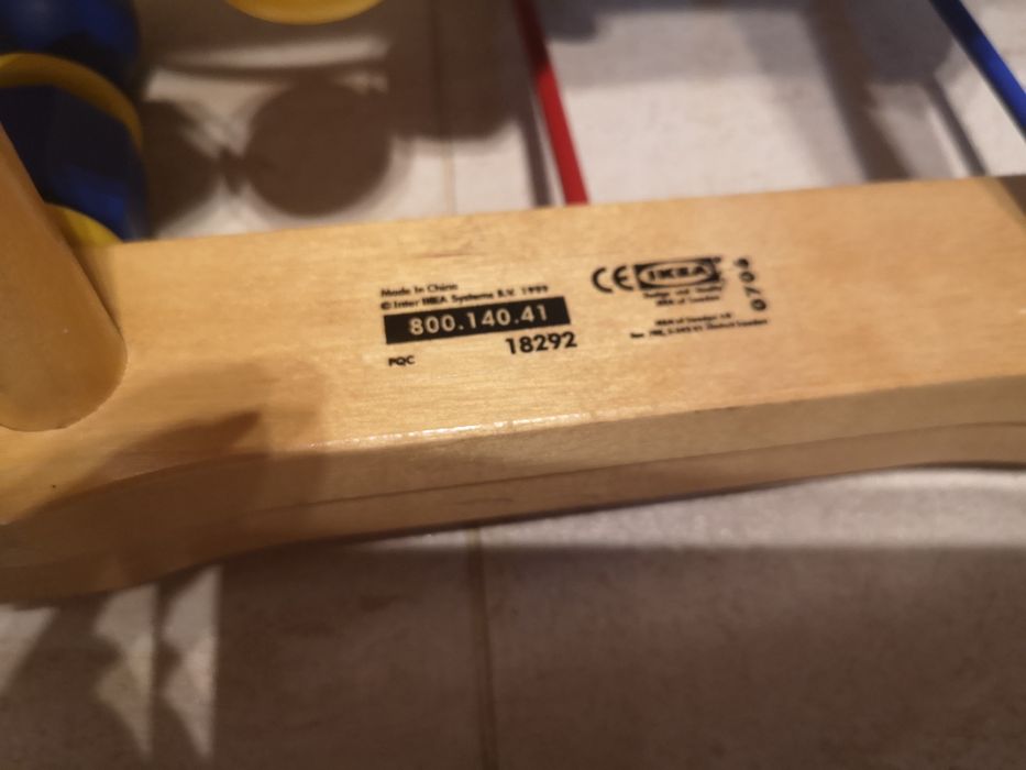 Mula - Ikea drewniana zabawka edukacyjna