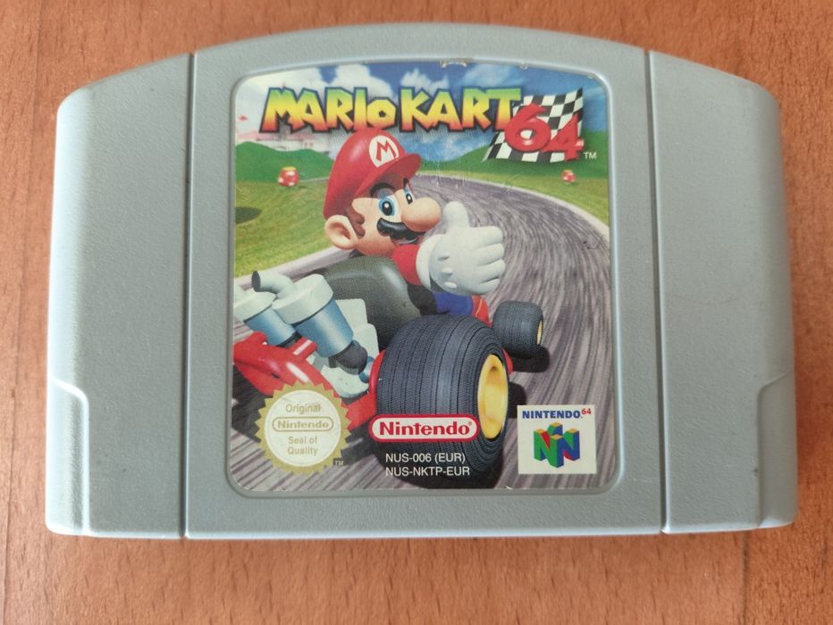 Mario Kart 64 Nintendo 64 PAL Original Testado Funcional
