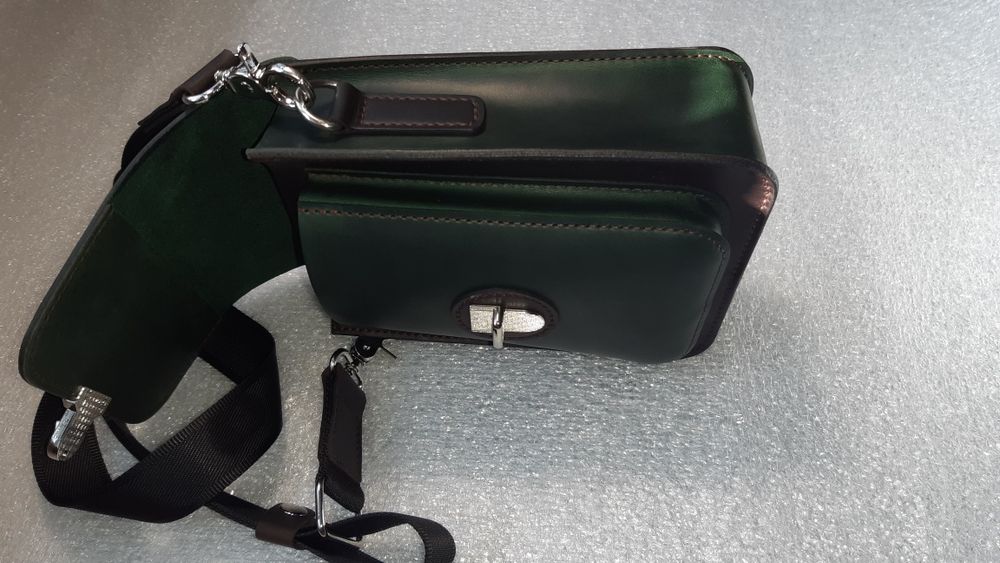 Сумка из натуральной кожи.Ручная работа.