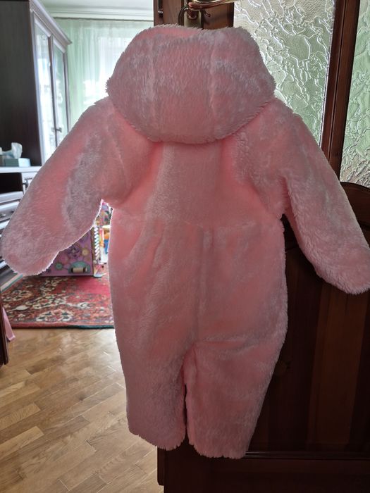 Дитячий зимовий комбінезон для дівчинки