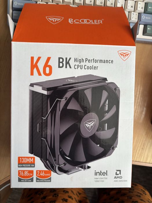 Башня для процесора PCcooler K6 BK