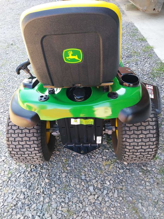 john deere E130, S, D, 22 KM traktorek kosiarka, GRATIS, husqvarna yth