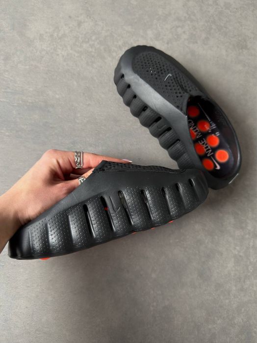 Шльопанці чоловічі слайди Nike Mind 001 Black Chrome шлепки найк мінд