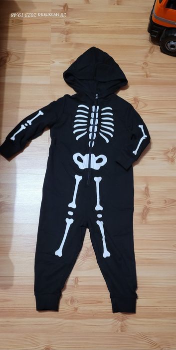 Strój kostium kościotrupa