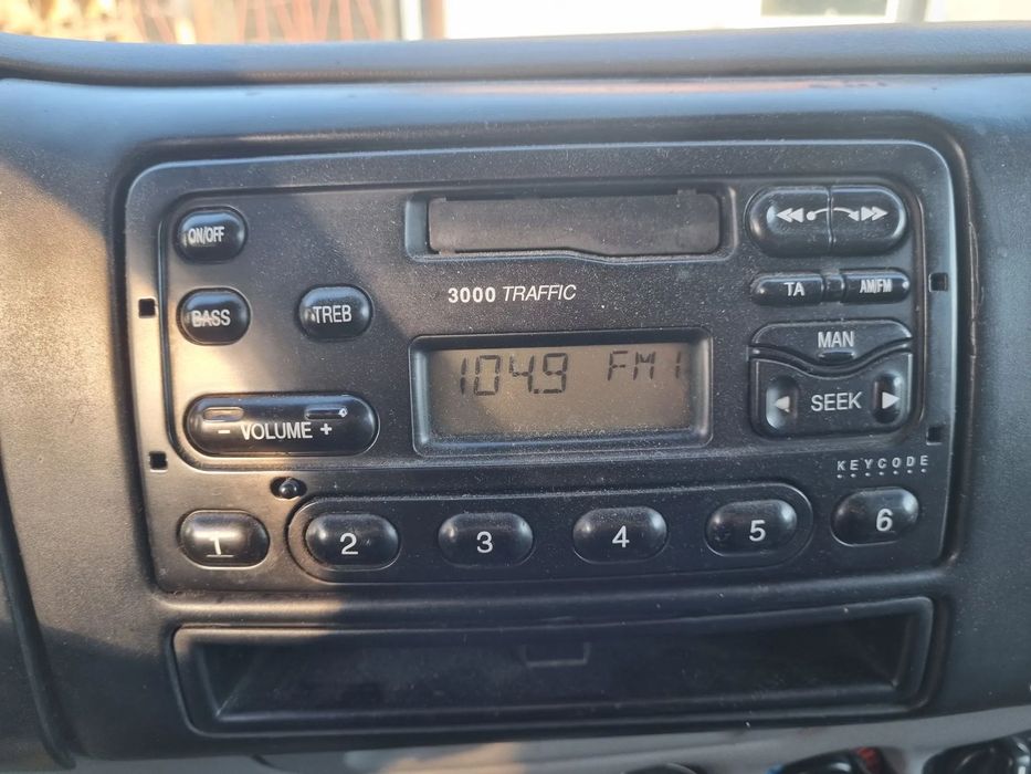 FORD TRANSIT IV MK4 86-00 1998 r. radioodtwarzacz radioodbiornik radio  *