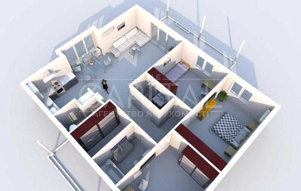 Котедж Міжріччя 15 км Київ Десна енергоефективний будинок