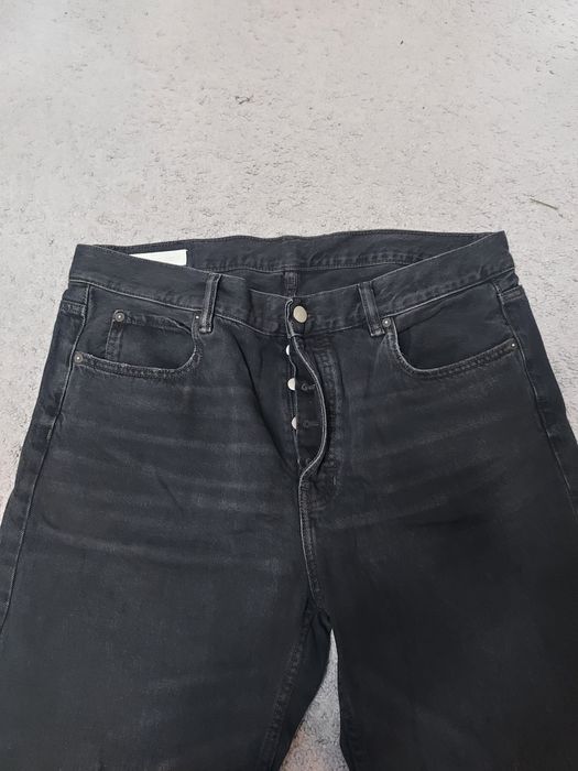 jeansy czarne męskie