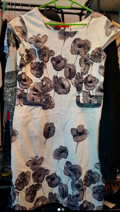 Sukienka damska w kwiaty