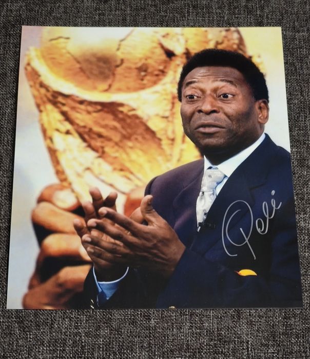 Автограф короля футбола Пеле. Pele. Эксклюзив!