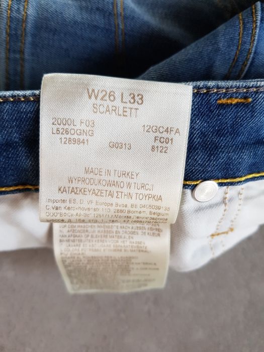 Spodnie Lee  W 26
