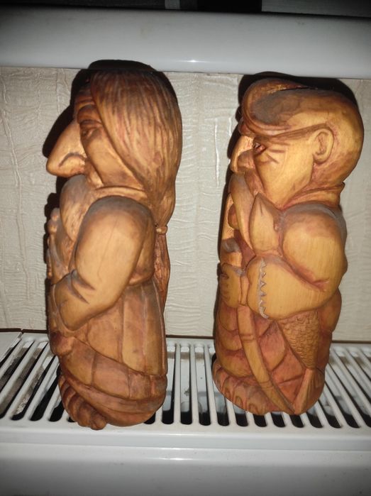 Сувениры Украины резьба по дереву козаки