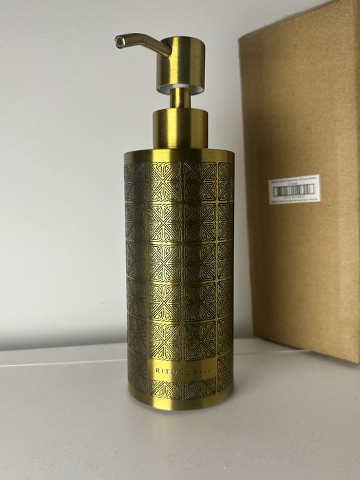 Rituals - dozownik do mydła w kolorze złotym nowy