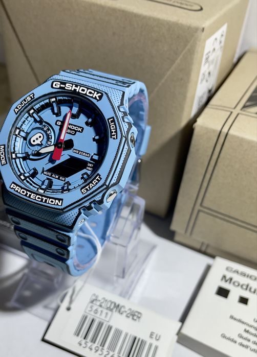 Casio G SHOCK GA 2100Mng 2aeR. Nowy. Jak namalowany